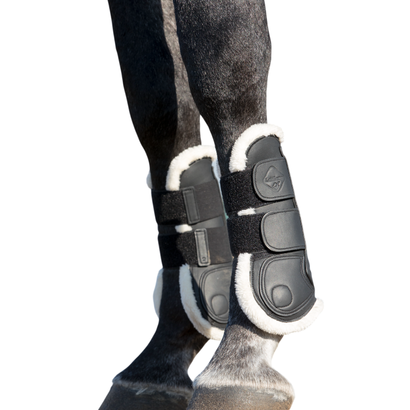 Lemieux - Open gaiters tendons Capella Comfort black