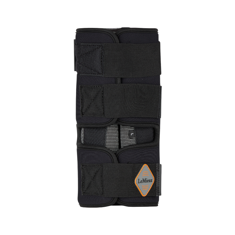 Lemieux - Therapeutic conductive black Magno knee protectors