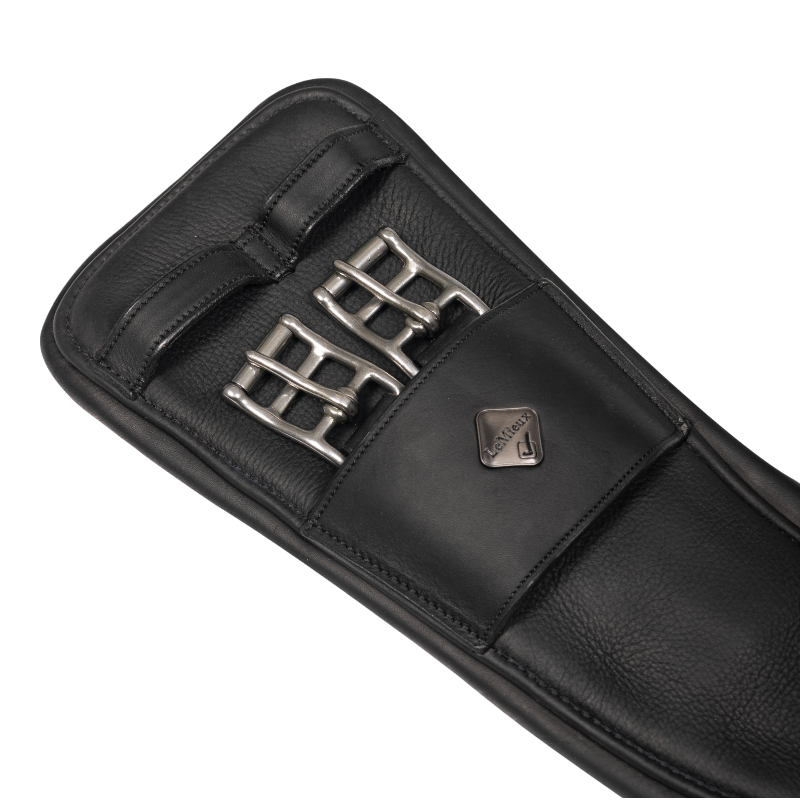 Lemieux - Sangle de dressage Gel-Tek anatomique noir