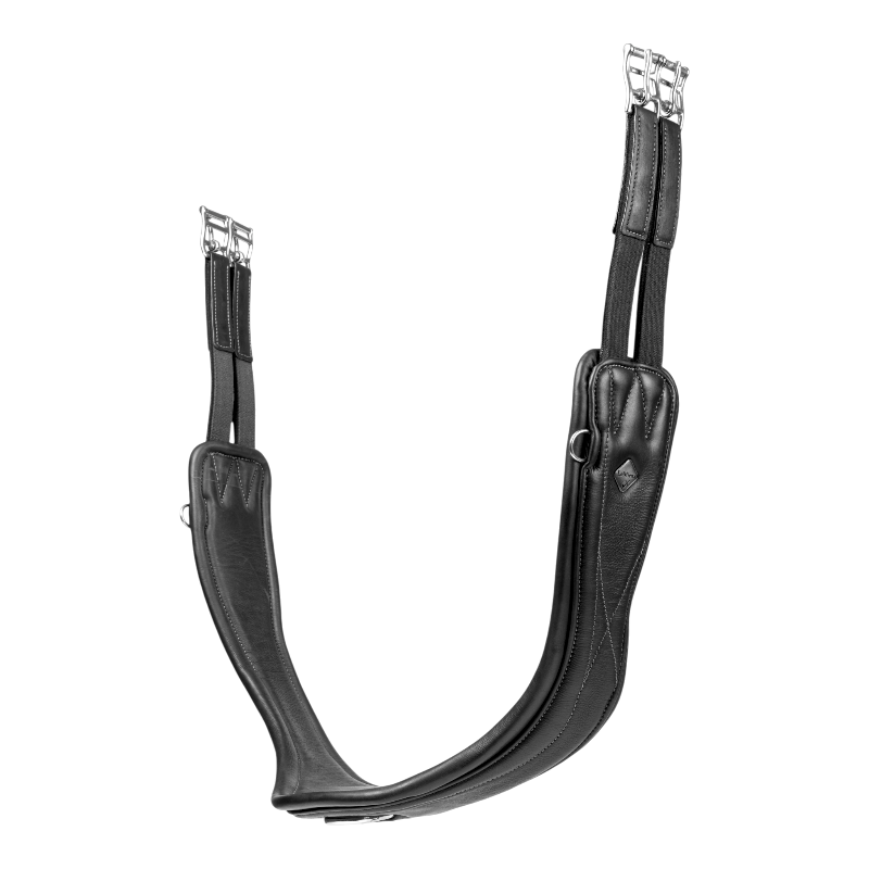 Lemieux - Sangle longue anatomique Gel-Tek noir