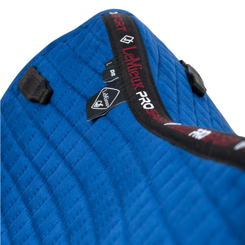 Lemieux - Square Suede Dressage Pad Benetton Blue | - Ohlala