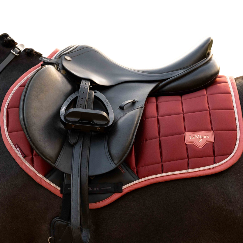 LeMieux - Loire Classic Close Contact Square Saddle Pad Russet