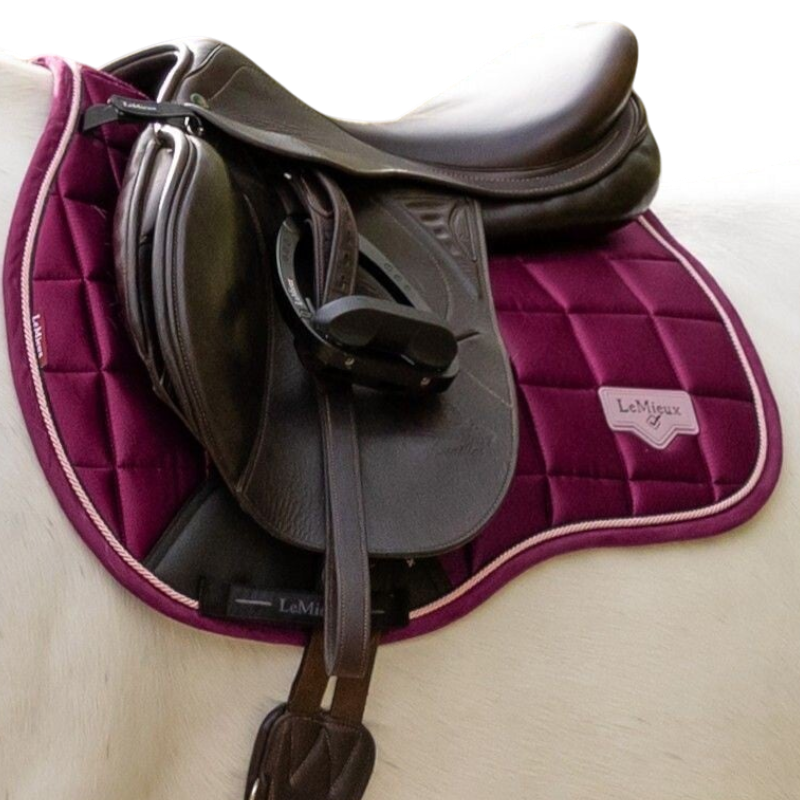 LeMieux - Loire Classic Blackberry Square All-Purpose Saddle Pad