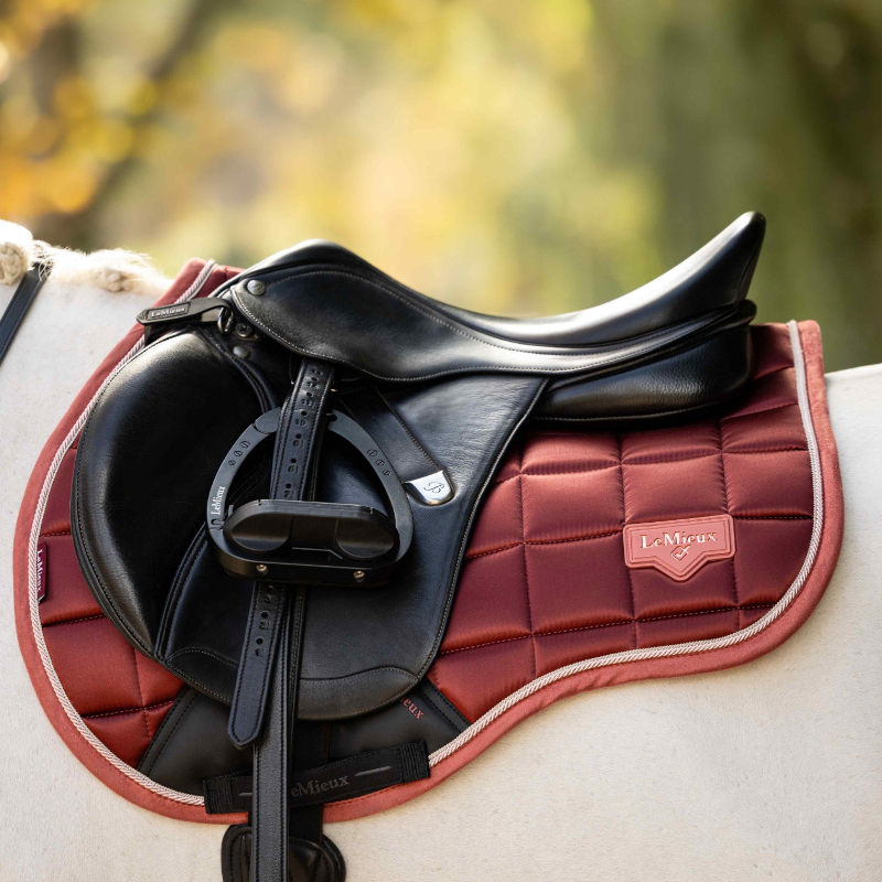 LeMieux - Loire Classic Square All-Purpose Saddle Pad Russet