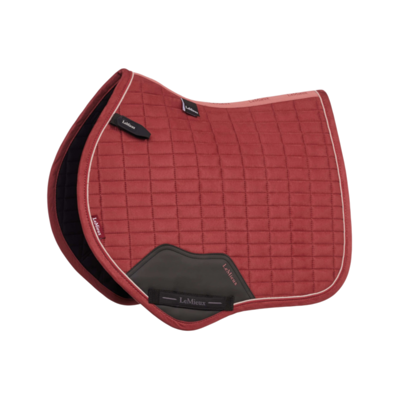 LeMieux - Suede Close Contact Square Saddle Pad in Russet