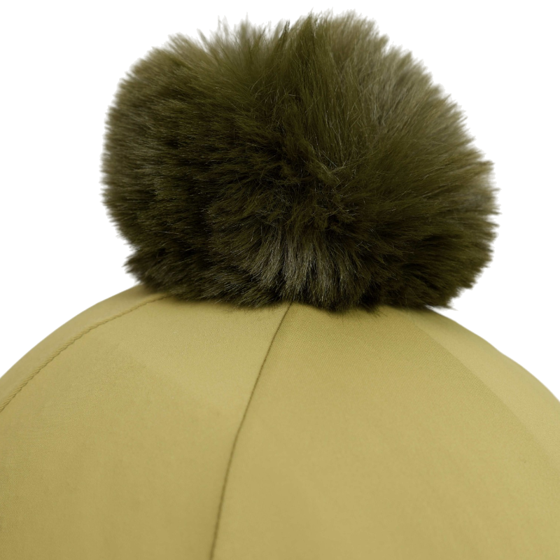 LeMieux - Classique Gooseberry Helmet Cover with Removable Pom-Pom