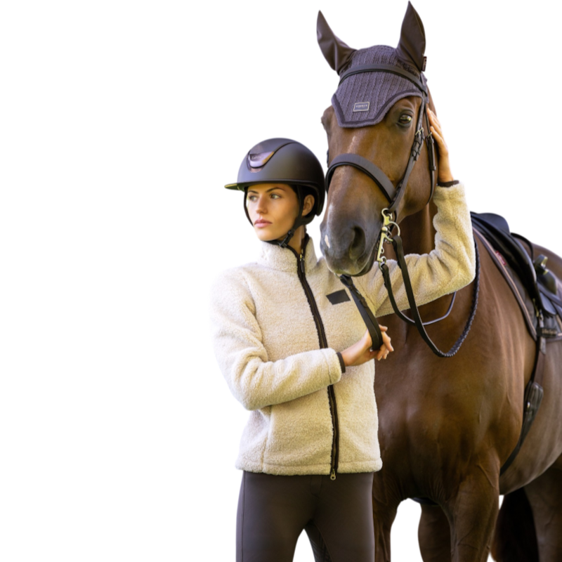 LeMieux - Women's Heritage Borg Fleece Jacket, Stone