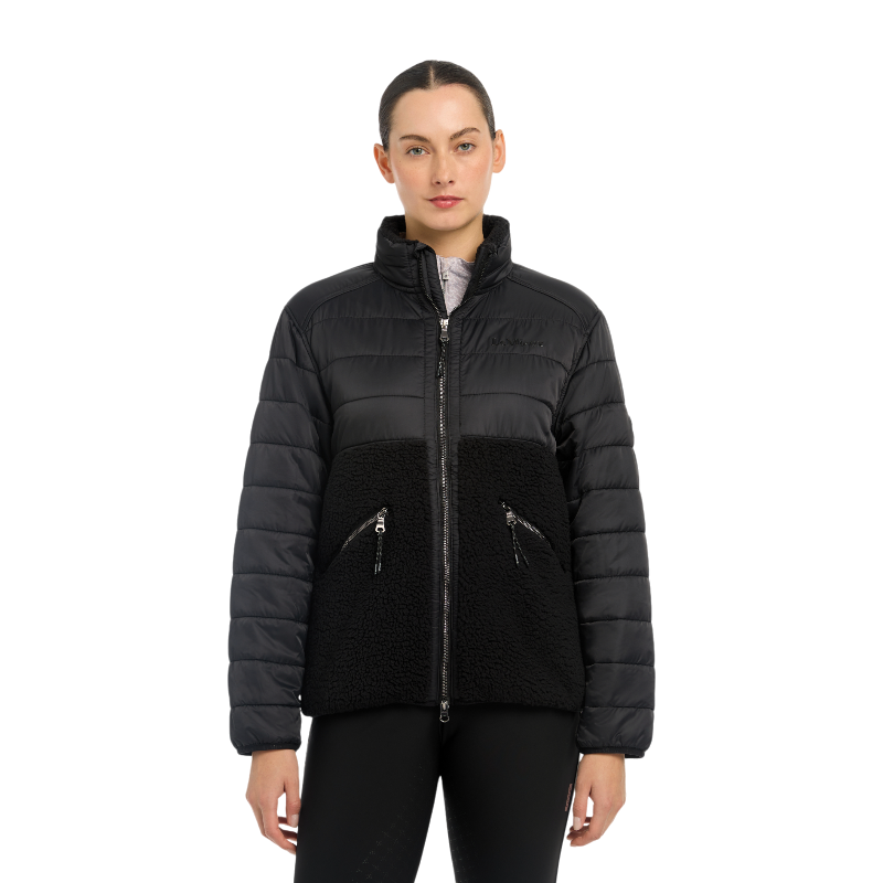 Lemieux - Polaire manches longues hybride femme Alissa noir