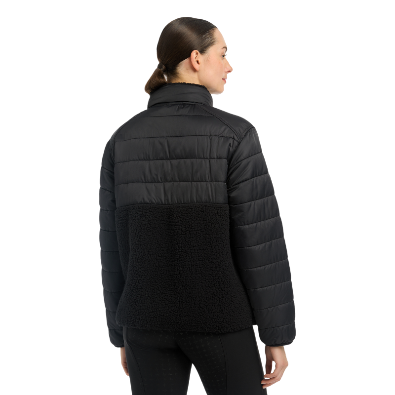 Lemieux - Polaire manches longues hybride femme Alissa noir