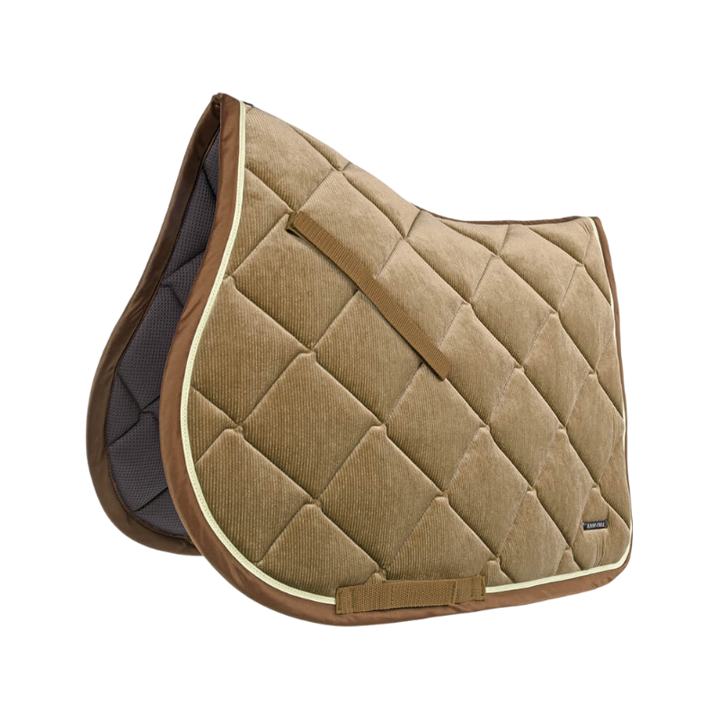 Lami-cell - Glimmer Taupe Saddle Pad | - Ohlala