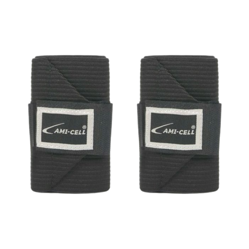 Lami-cell – Elastische Trainingswickelbandagen, schwarz (x2) | - Ohlala
