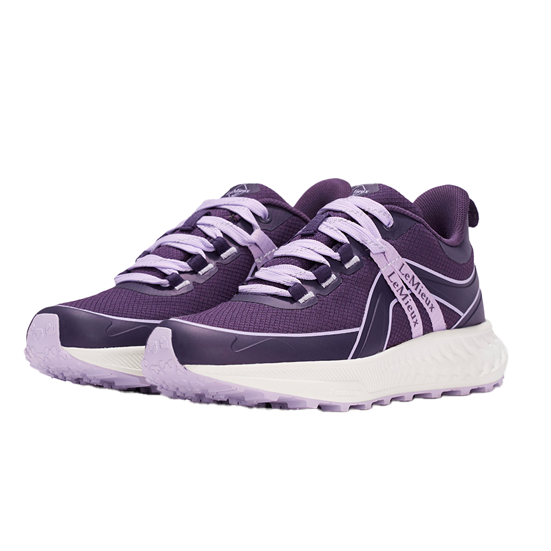 LeMieux - Wasserdichte Kinder-Sneakers Trax Viva Junior Young Rider juniper/ lilac | - Ohlala