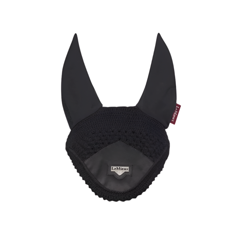 LeMieux - Bonnet court Loire Satin noir | - Ohlala