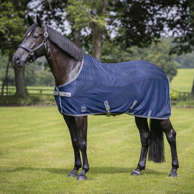LeMieux - Coperta asciugante Arika Air-Tek blu navy | - Ohlala
