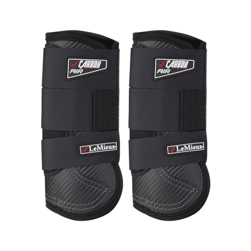 LeMieux - Paranocche da cross Carbon Air nero x2 | - Ohlala