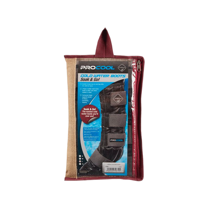 LeMieux - Guêtres de froid Cold Water noir x2 | - Ohlala