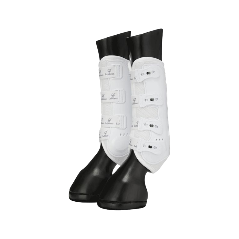LeMieux - Geschlossene Gamaschen Ultra Mesh Snug weiß x2 | - Ohlala