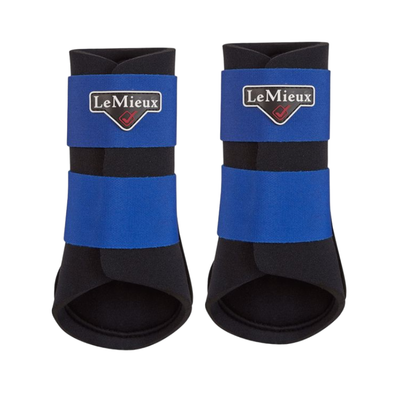 LeMieux - Geschlossene Gamaschen Grafter blau x2 | - Ohlala