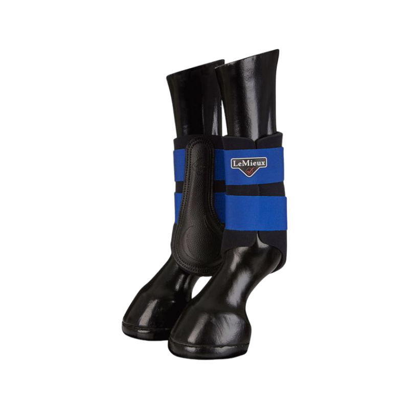 LeMieux - Geschlossene Gamaschen Grafter blau x2 | - Ohlala