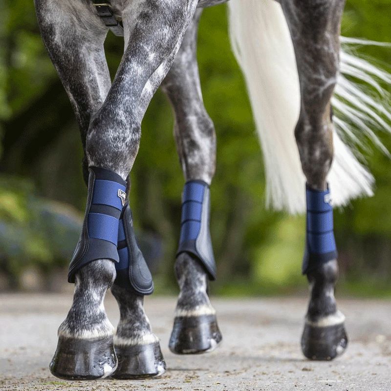LeMieux - Grafter Closed Boots Black/Navy | - Ohlala