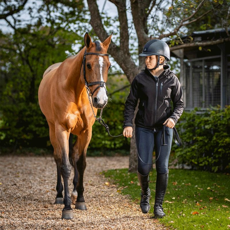 LeMieux - Lonża prezentacyjna Trot Up czarna | - Ohlala