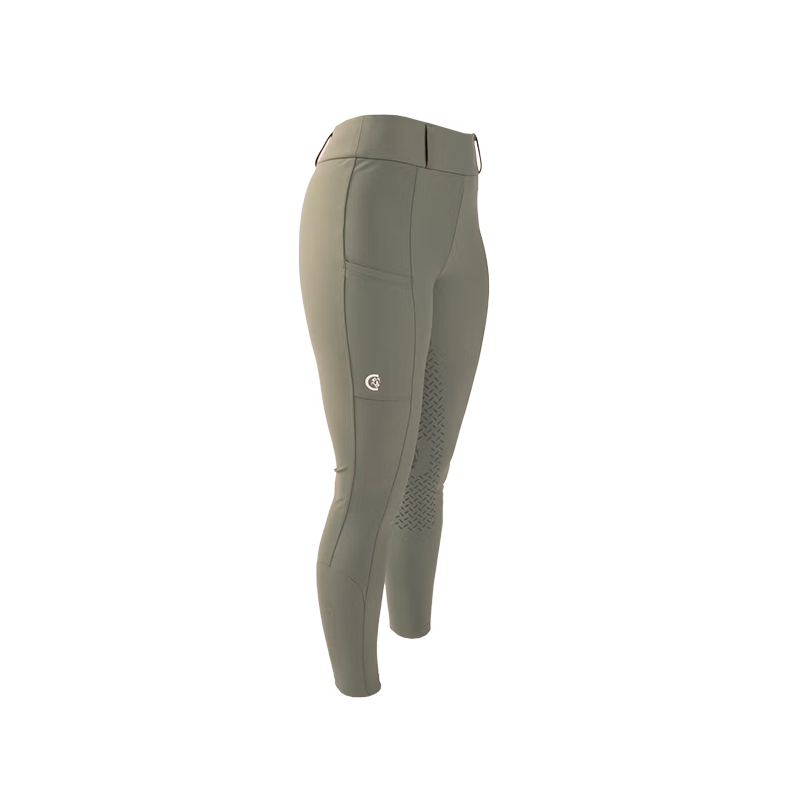 Kentucky Horsewear - Women's Classic full grip riding leggings dusty green | - Ohlala