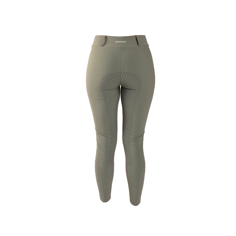Kentucky Horsewear - Women's Classic dusty green full grip riding legging | - Ohlala