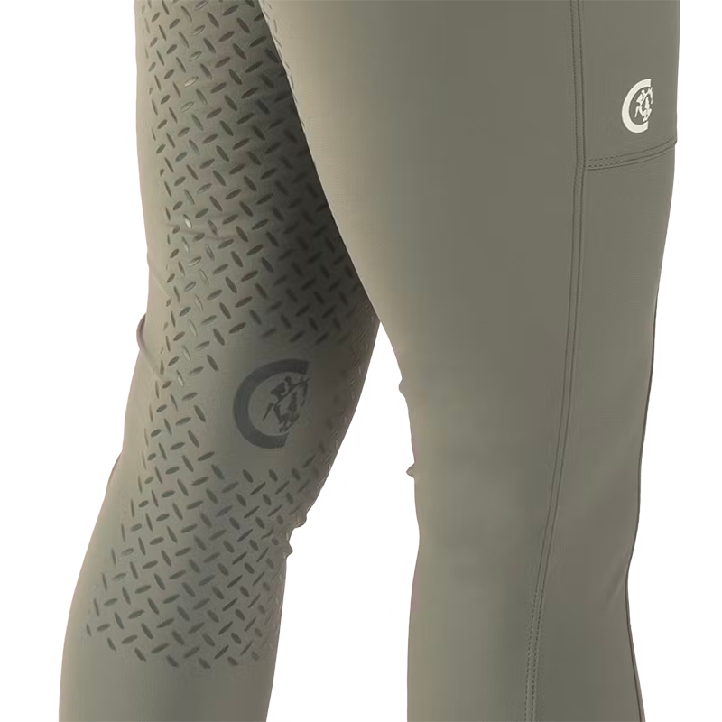 Kentucky Horsewear - Women's Classic Full Grip Riding Leggings in Dusty Green | - Ohlala