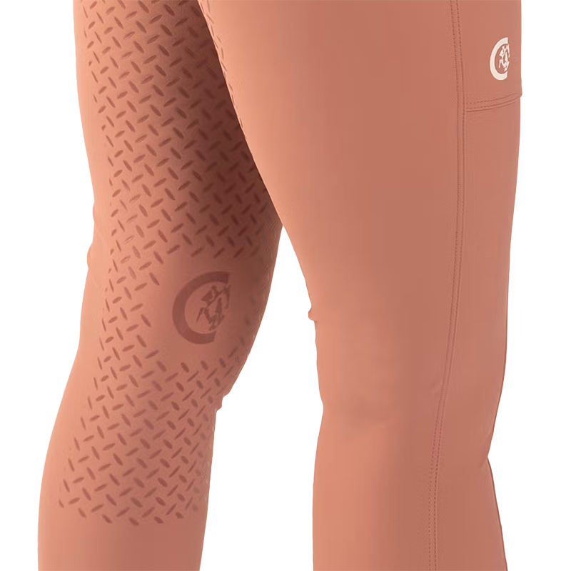 Kentucky Horsewear - Legging d'équitation femme Classic vieux rose full grip | - Ohlala