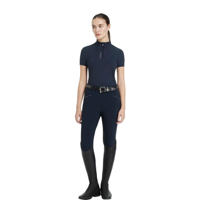 Lemieux - T-shirt manches courtes techniques femme Classique marine | - Ohlala