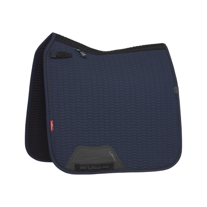 Lemieux - Dressage saddle pad Finesse marine | - Ohlala