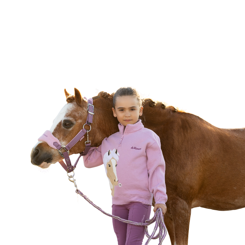 LeMieux - Mini Vogue halster en longe mallow | - Ohlala