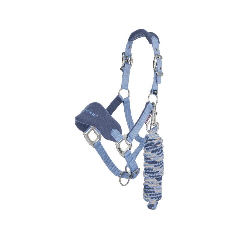 LeMieux - Mini Vogue powder blue halter and lead rope | - Ohlala