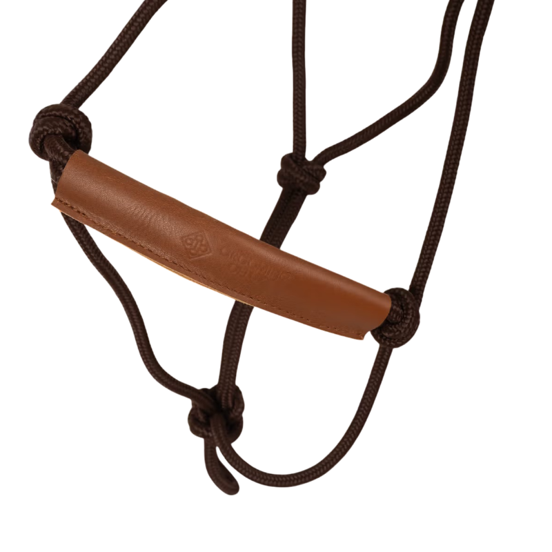 Kentucky Horsewear - Licol éthologique Corde marron | - Ohlala