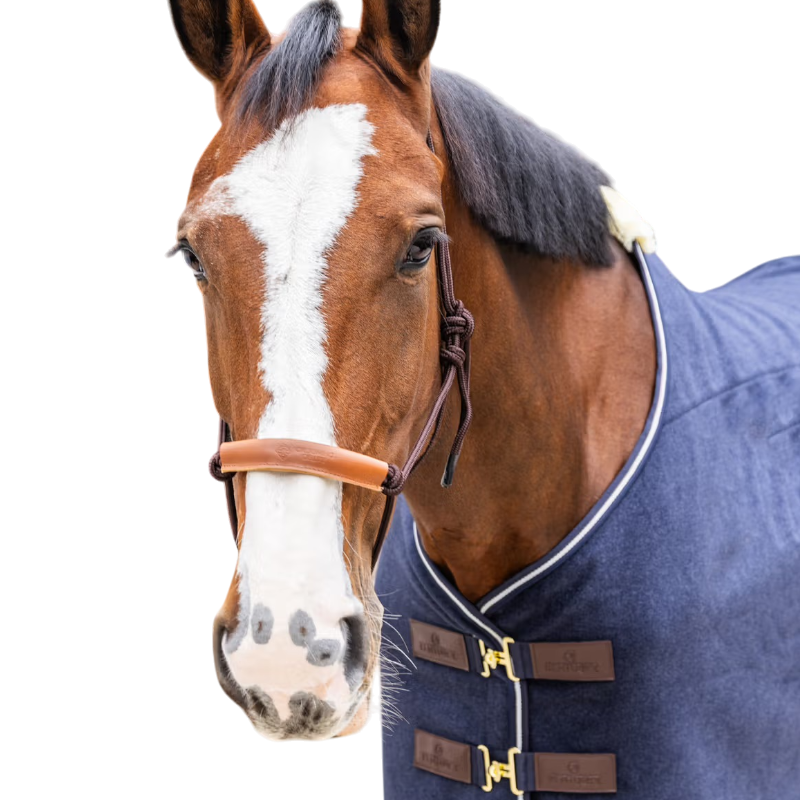 Kentucky Horsewear - Ethologisch halster Touw bruin | - Ohlala