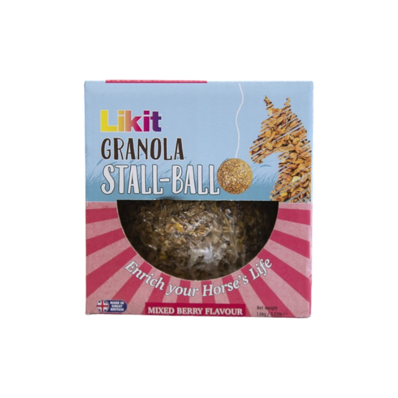 Likit - Petisco granola de frutos silvestres Stall-ball para cavalos | - Ohlala