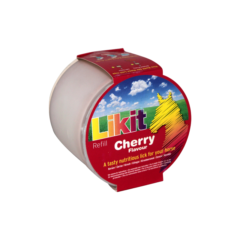 Likit - Przysmak dla koni lizawka wiśniowa 650 g | - Ohlala
