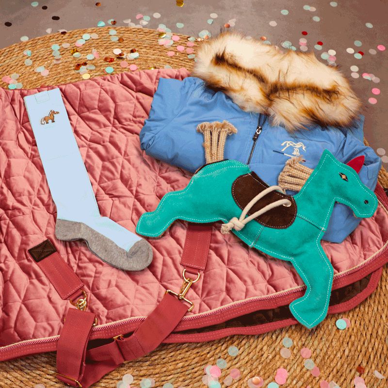 Kentucky Horsewear - Sammy 乗馬ソックス スカイブルー | - Ohlala