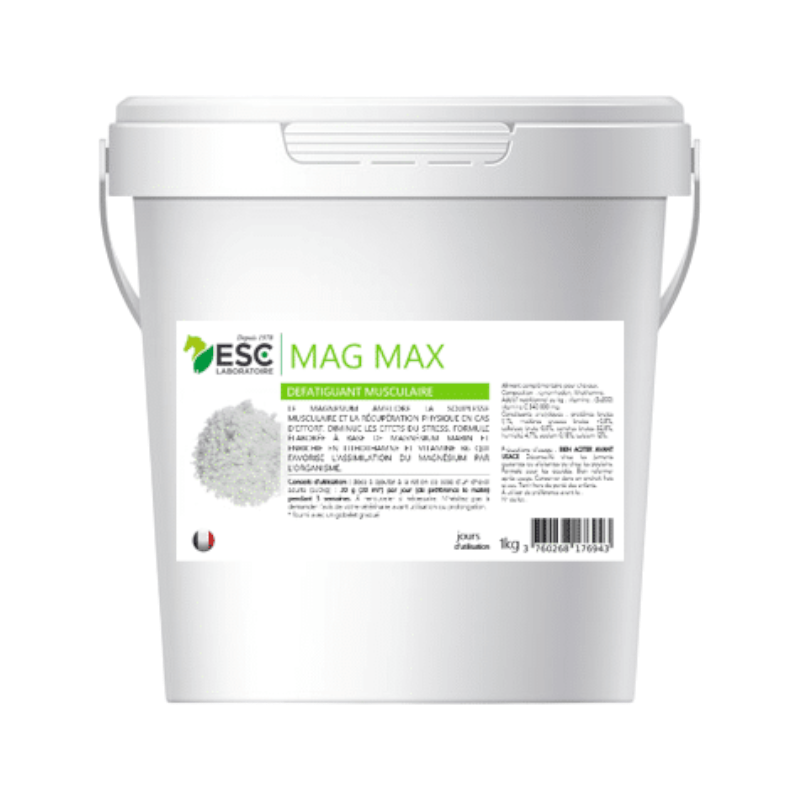 ESC Laboratoire - Mag Max Supplement for Muscle Fatigue Relief | - Ohlala