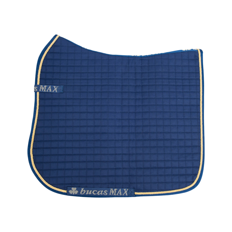 Bucas - Max Navy/Gold Dressage Pad
