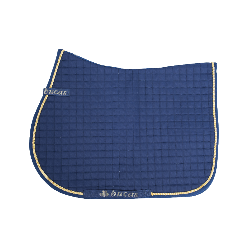 Bucas - Max Saddle Pad Navy/ Gold