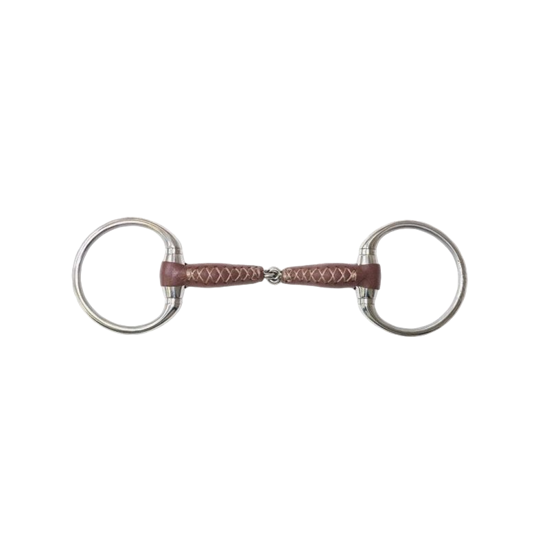 Metalab - Pinchless leer eggbutt bit mondstuk 17 mm | - Ohlala