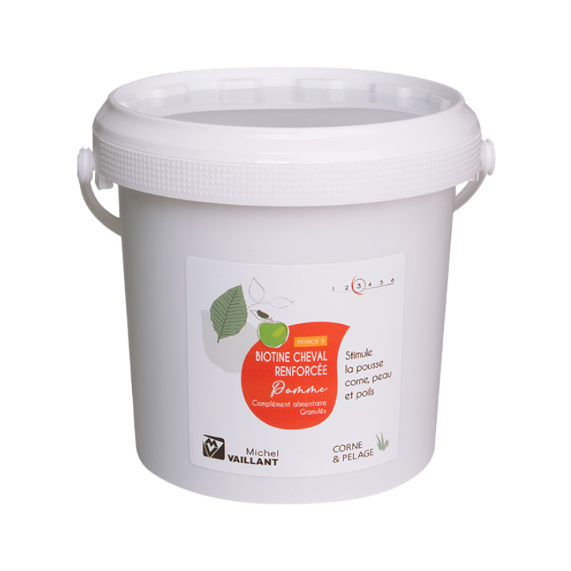 Michel Vaillant - Complément alimentaire granulés pour sabot et peau Biotine renforcée pomme | - Ohlala