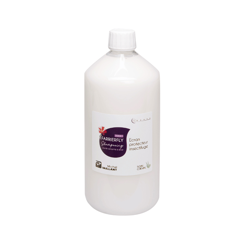 Michel Vaillant - Shampooing liquide concentré répulsif anti-insectes Farrierfly | - Ohlala