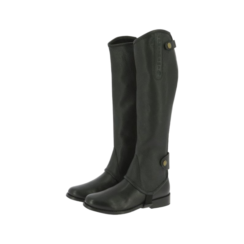 Equithème - Mini-chaps Soft noir | - Ohlala