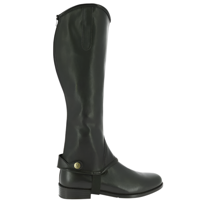 Norton - Mini-chaps synthétique stretch noir | - Ohlala