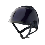 NACA - Casque d'équitation Gravity S sans visière brillant bleu | - Ohlala