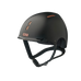 NACA - Kask jeździecki Gravity S bez daszka czarny onyks matowy/ różowe złoto | - Ohlala