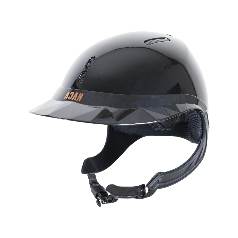 NACA - Gravity TR Riding Helmet with Glossy Black Polo Visor | - Ohlala