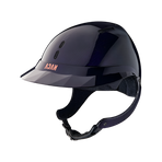 NACA - Reithelm Gravity XP Polo-Visier carbon glänzend blau | - Ohlala